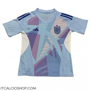 Spagna Portiere Prima Maglia Europei 2024 Manica Corta